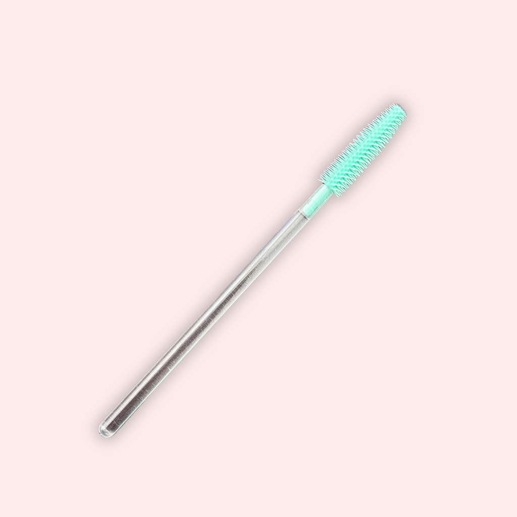 Seafoam Green Teal Silicone Clear Spoolies (10)