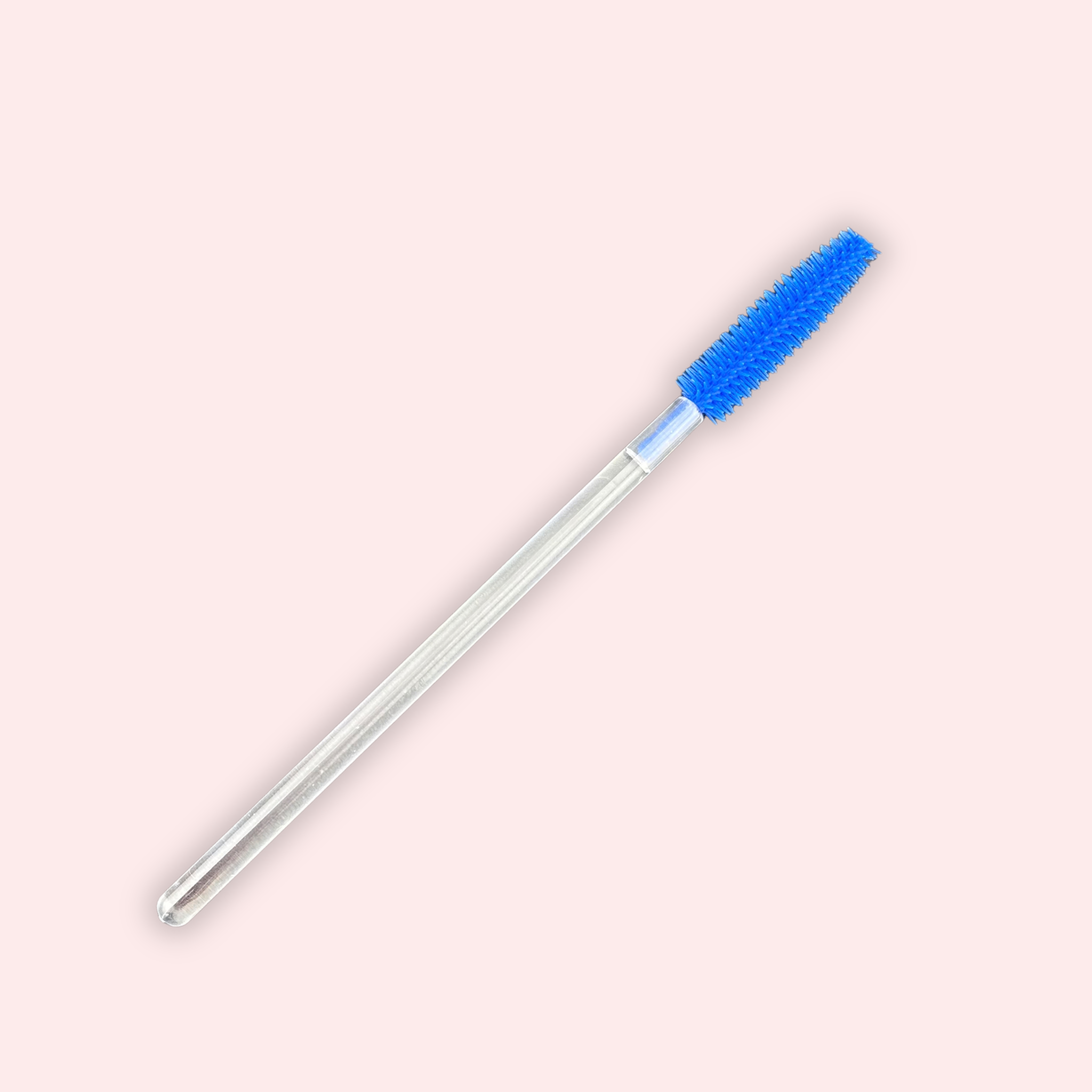 Royal Blue Silicone Clear Spoolies (10)