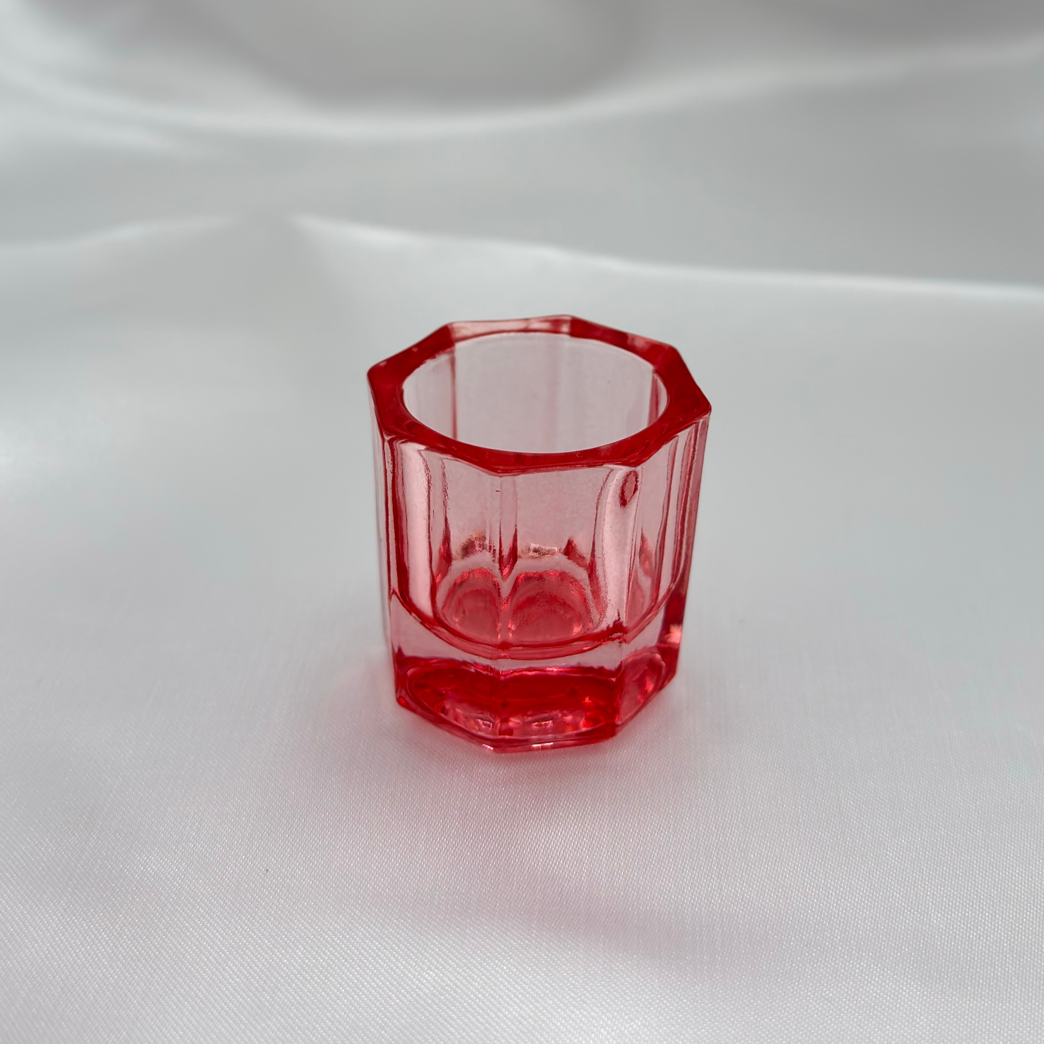 Red Glass Tint Cup
