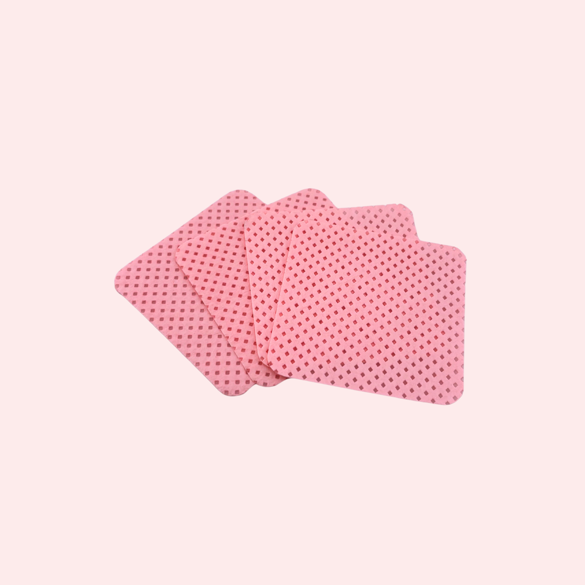 Light Pink Lint Free Adhesive Wipes (300)