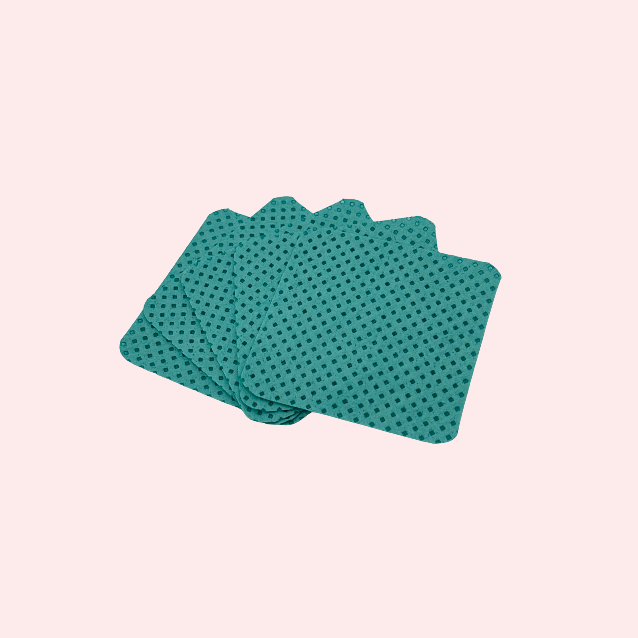 Teal Turquoise Green Lint Free Adhesive Wipes (300) Copy