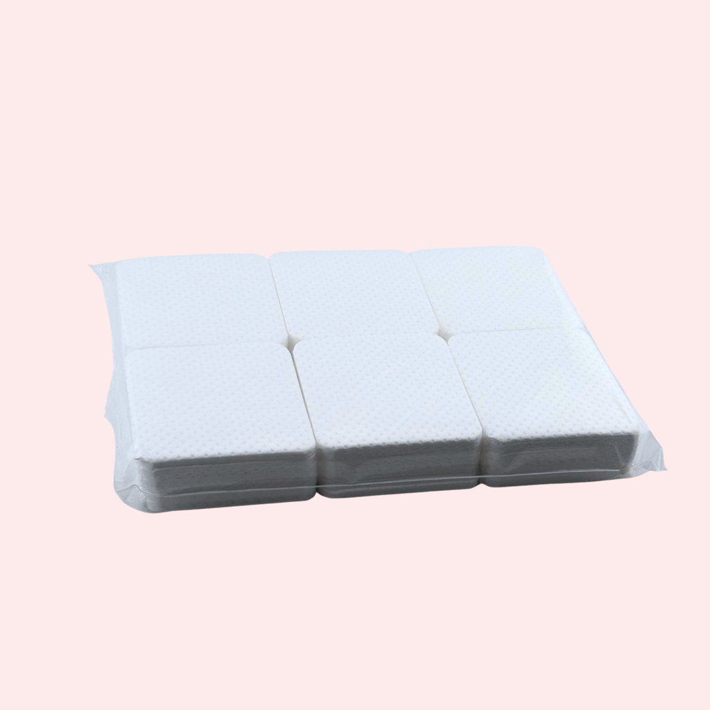 White Lint Free Adhesive Wipes (300)