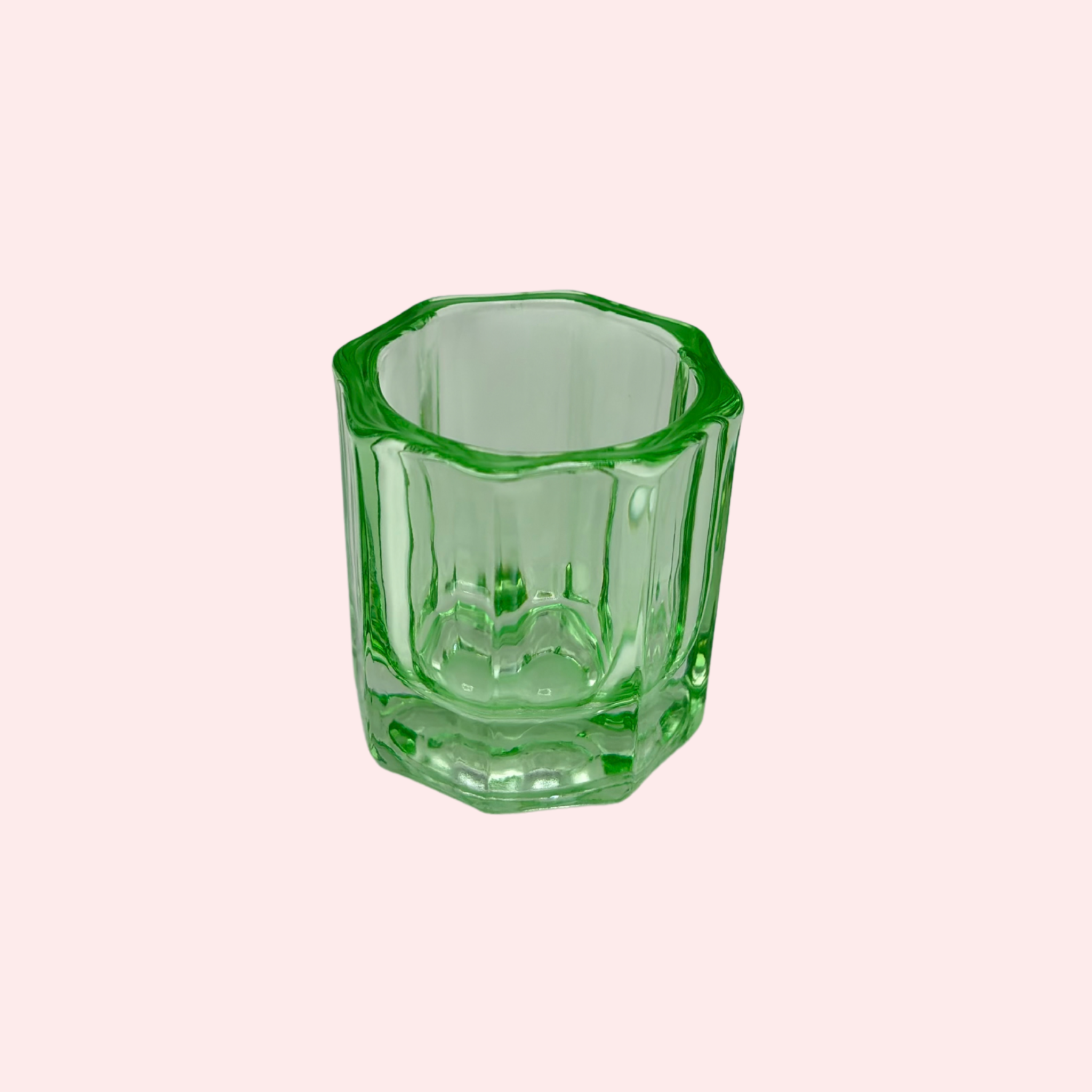Green Glass Tint Cup