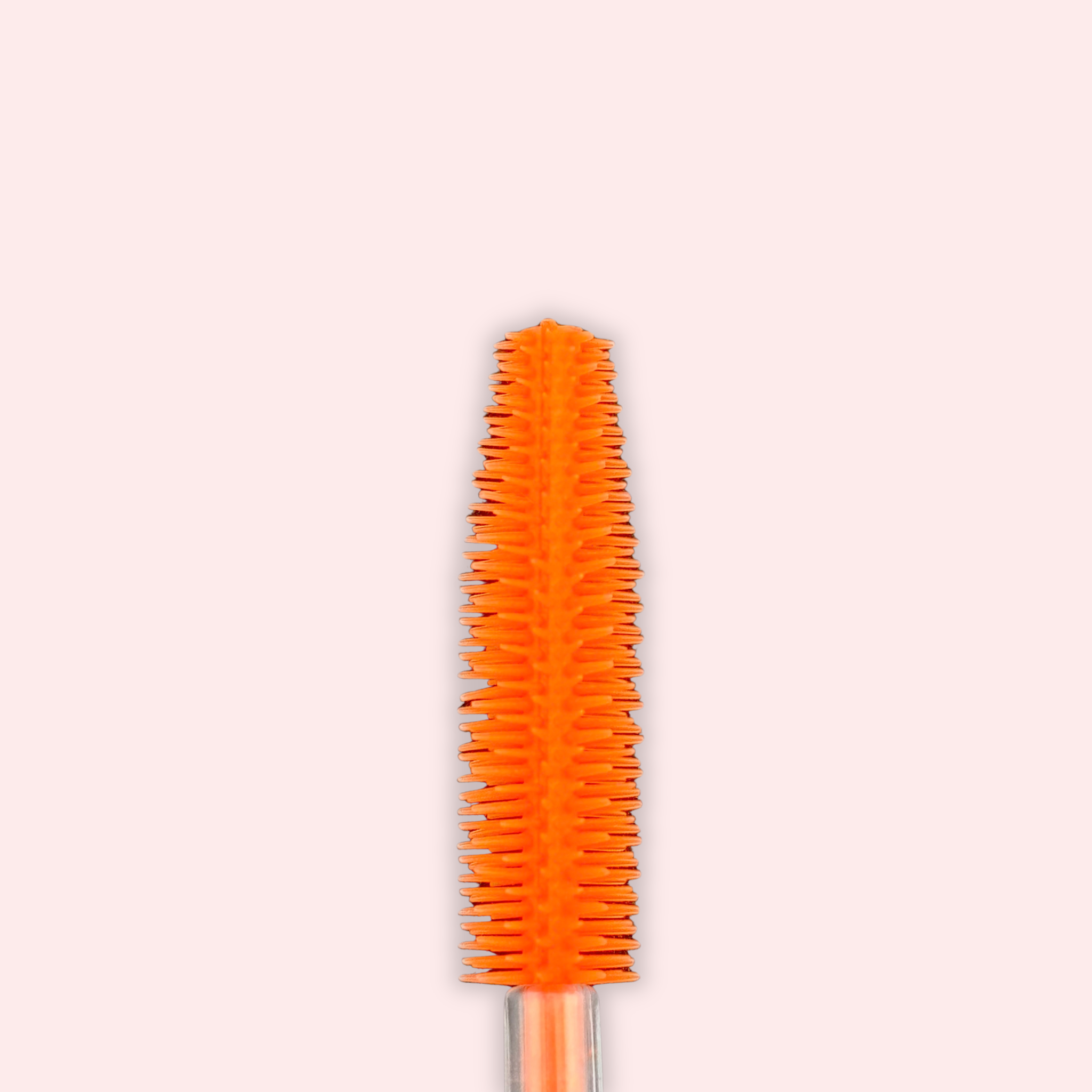 Orange Silicone Clear Spoolies (10)