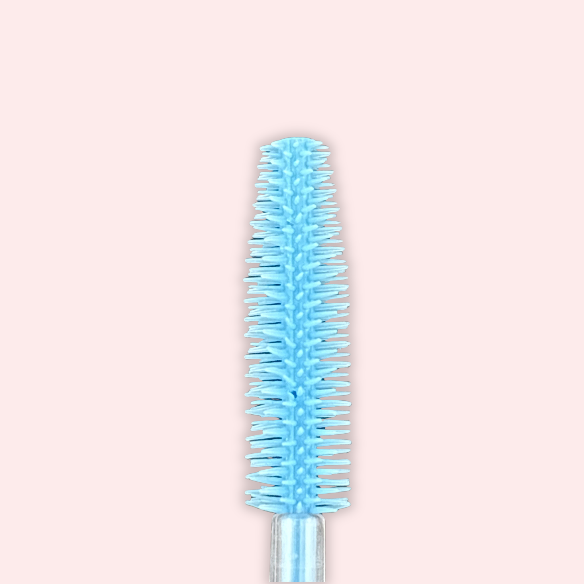Light Sky Blue Silicone Clear Spoolies (10)