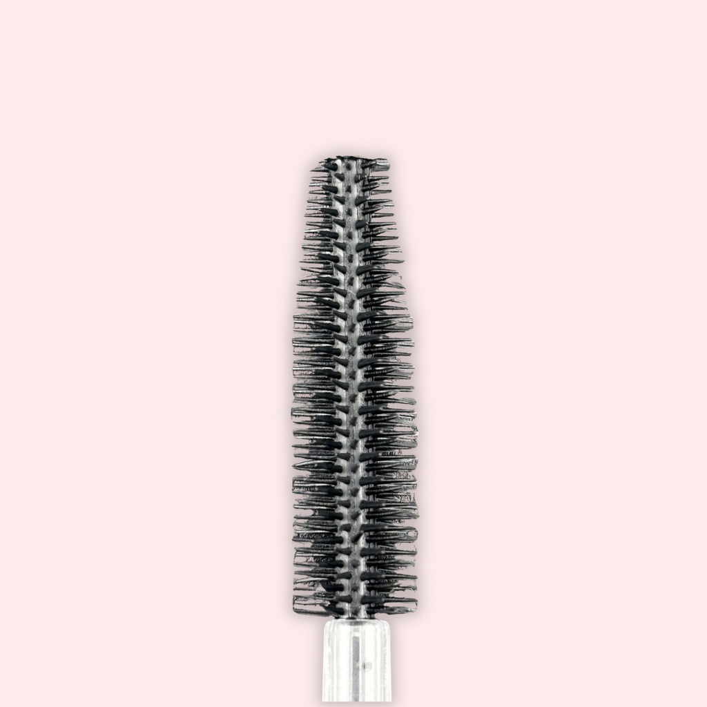 Black Silicone Clear Spoolies (10)