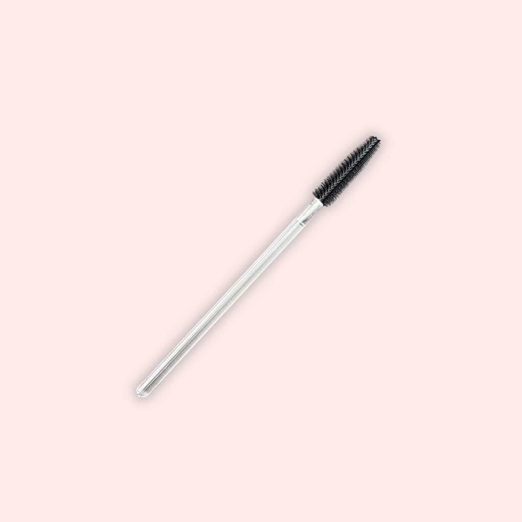 Black Silicone Clear Spoolies (10)